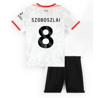 Camiseta Liverpool Dominik Szoboszlai #8 Tercera Equipación para niños 2024-25 manga corta (+ pantalones cortos)